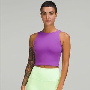 Lululemon Women’s Align High neck Tank top, size 4. Moonlit Magenta.